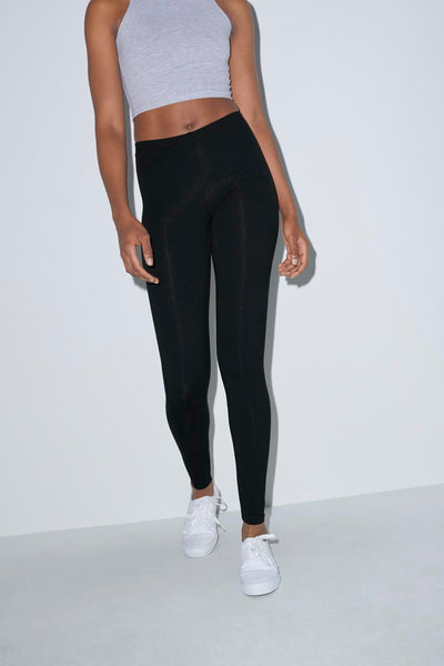 AA8328 - WOMEN'S COTTON SPANDEX JERSEY LEGGING