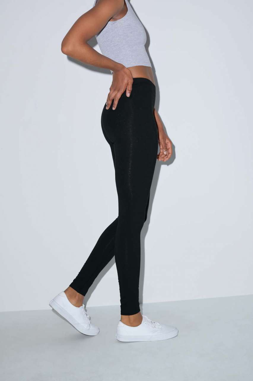 AA8328 - WOMEN'S COTTON SPANDEX JERSEY LEGGING