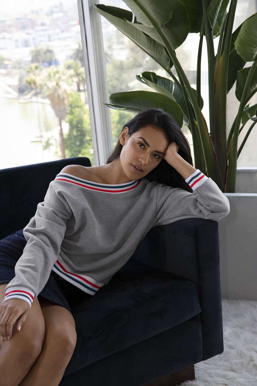 AAHVT4397 - WOMEN'S HEAVY TERRY SPORT SWEATSHIRT