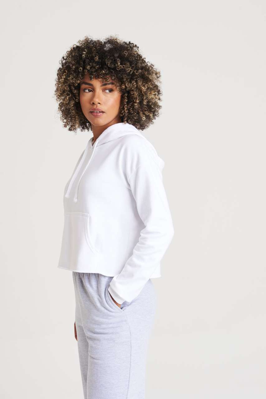 AWJH016 - WOMEN'S CROPPED HOODIE