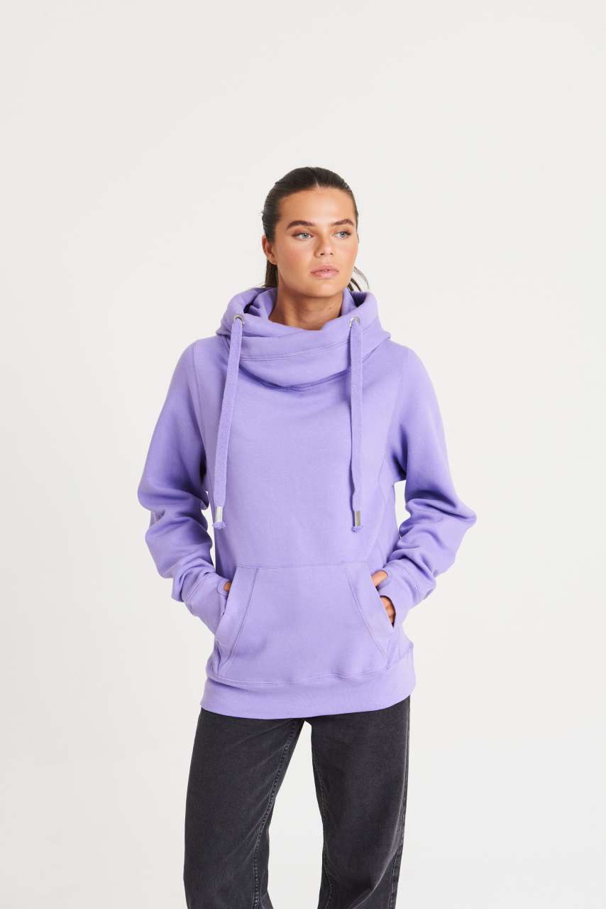 AWJH021 - CROSS NECK HOODIE