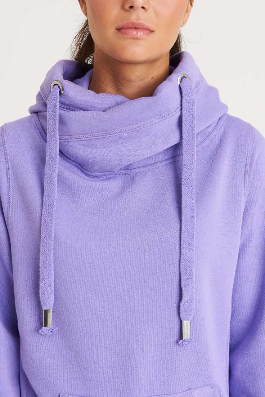 AWJH021 - CROSS NECK HOODIE
