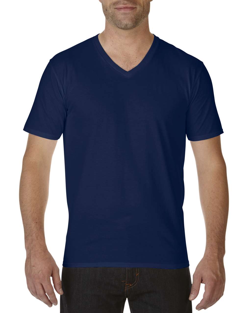 GI41V00 - PREMIUM COTTON® ADULT V-NECK T-SHIRT