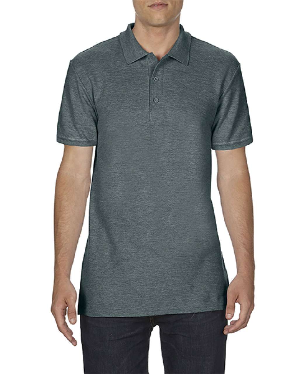GI64800 - SOFTSTYLE® ADULT DOUBLE PIQUÉ POLO – Mărimi 2XL, 3XL, 4XL, S, M, L