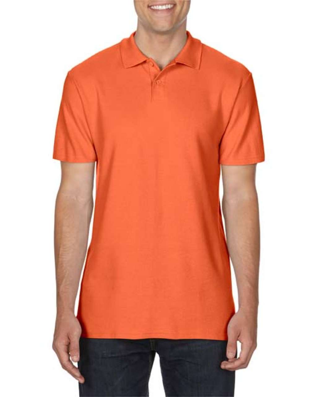 GI64800 - SOFTSTYLE® ADULT DOUBLE PIQUÉ POLO – Mărimi 2XL, 3XL, 4XL, S, M, L