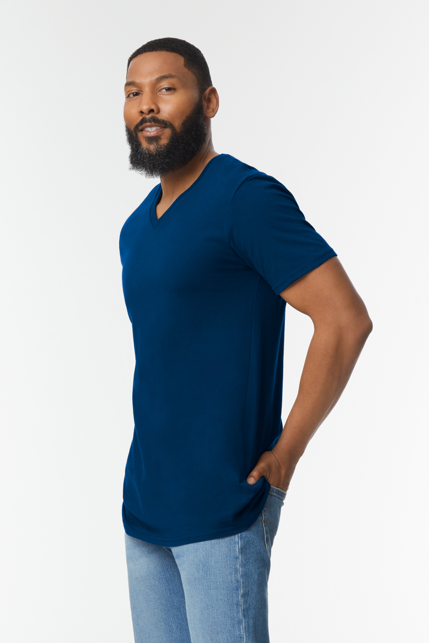 GI64V00 - SOFTSTYLE® ADULT V-NECK T-SHIRT