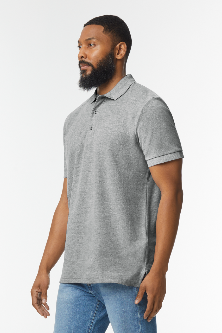 GI85800 - PREMIUM COTTON® ADULT DOUBLE PIQUÉ POLO