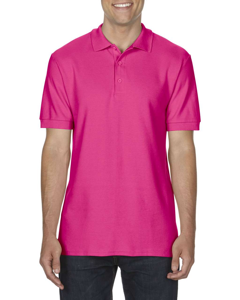 GI85800 - PREMIUM COTTON® ADULT DOUBLE PIQUÉ POLO