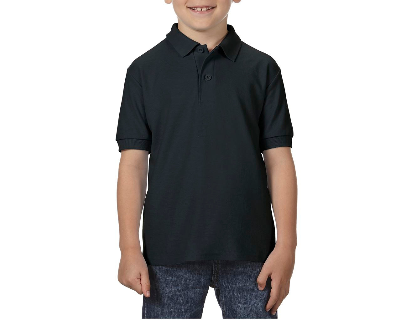 GIB72800 - DRYBLEND® YOUTH DOUBLE PIQUÉ POLO SHIRT