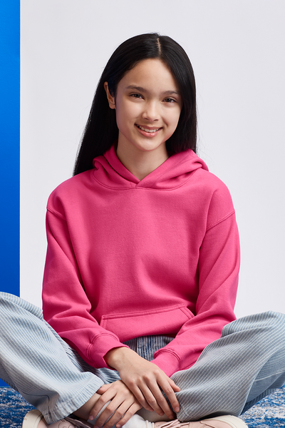 GIBSF500 - SOFTSTYLE® MIDWEIGHT FLEECE YOUTH HOODIE