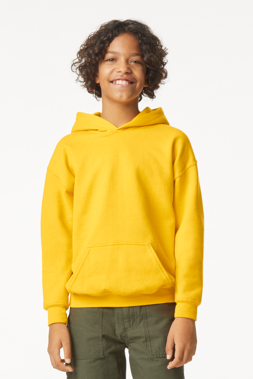 GIBSF500 - SOFTSTYLE® MIDWEIGHT FLEECE YOUTH HOODIE
