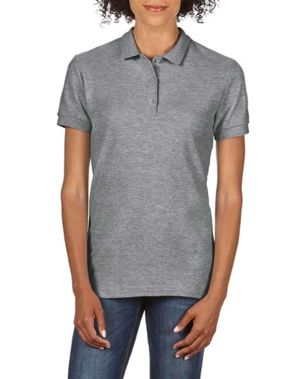 GIL85800 - PREMIUM COTTON® LADIES' DOUBLE PIQUÉ POLO