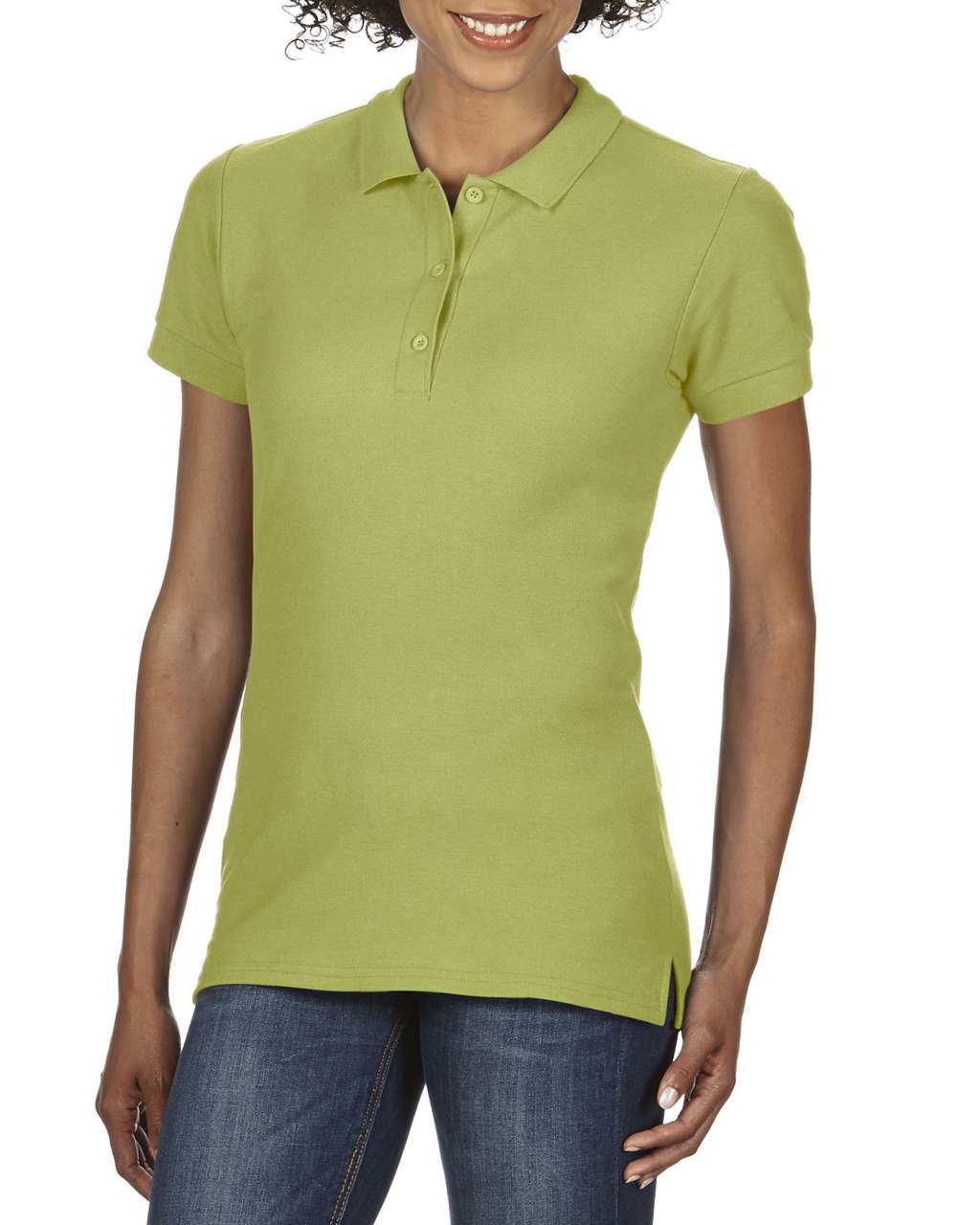 GIL85800 - PREMIUM COTTON® LADIES' DOUBLE PIQUÉ POLO