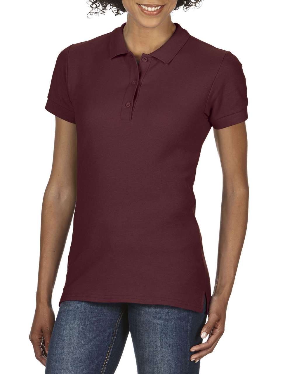 GIL85800 - PREMIUM COTTON® LADIES' DOUBLE PIQUÉ POLO