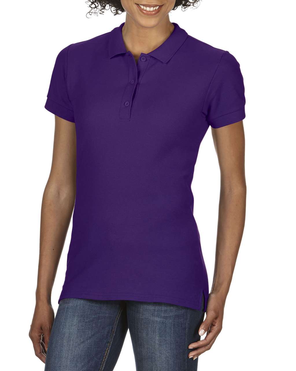 GIL85800 - PREMIUM COTTON® LADIES' DOUBLE PIQUÉ POLO