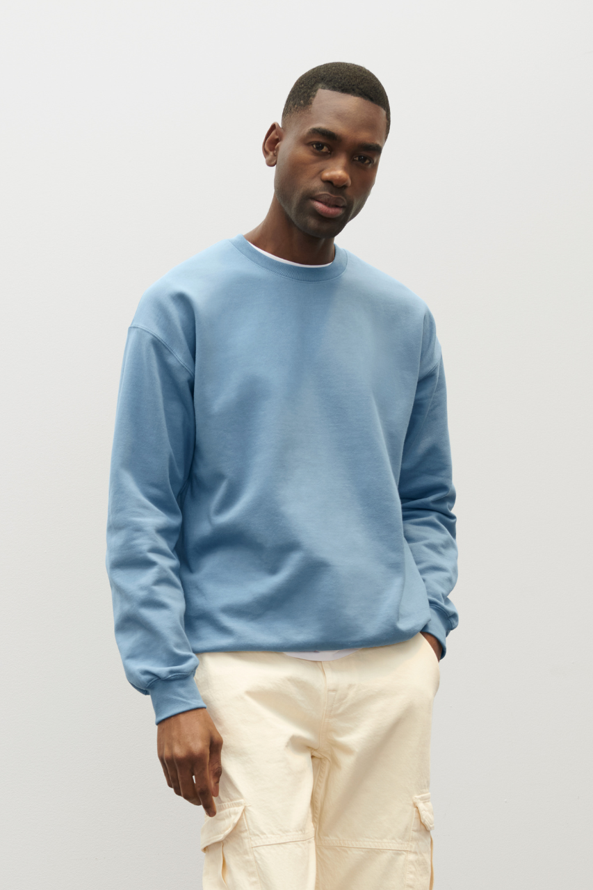 GISF000 - SOFTSTYLE® MIDWEIGHT FLEECE ADULT CREWNECK – Mărimi S, M, L