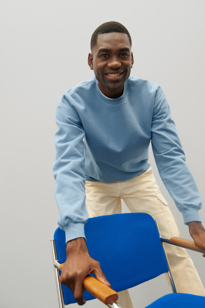 GISF000 - SOFTSTYLE® MIDWEIGHT FLEECE ADULT CREWNECK – Mărimi S, M, L