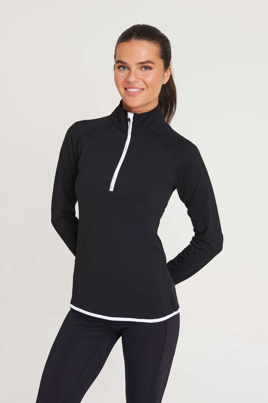 JC036 - WOMEN'S COOL 1/2 ZIP SWEAT