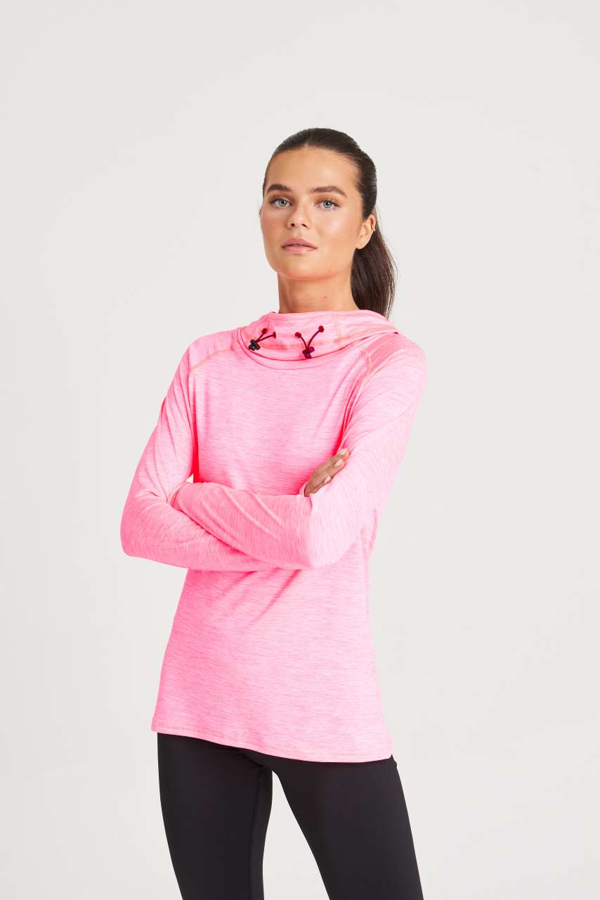 JC038 - WOMEN'S COOL COWL NECK TOP