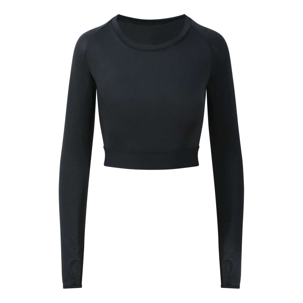 JC039 - WOMEN'S LONG SLEEVE CROP T
