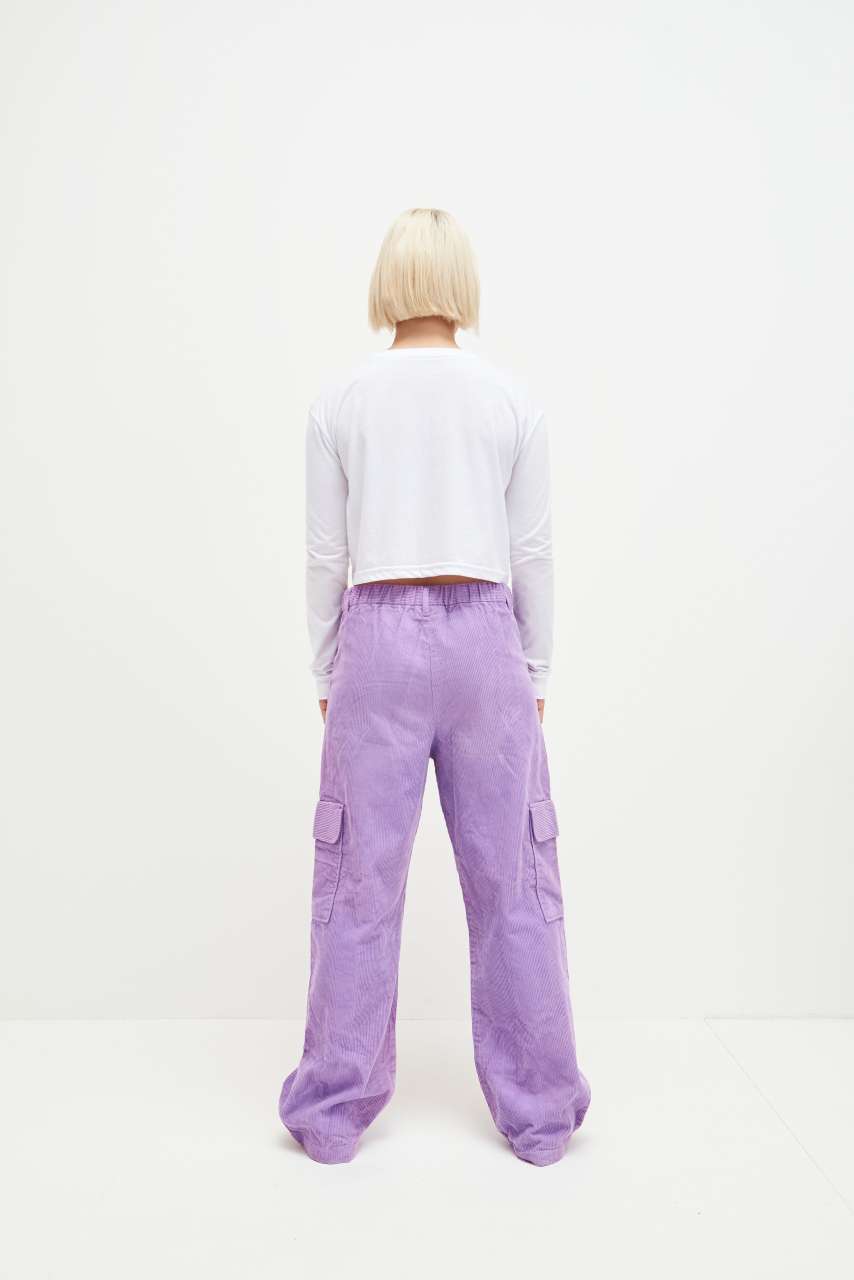 JT016 - WOMEN'S L/S CROPPED T