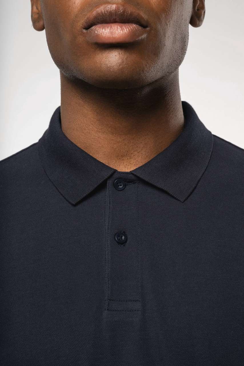 KA2027 - MEN’S ORGANIC 180 PIQUÉ POLO SHIRT LONG SLEEVES