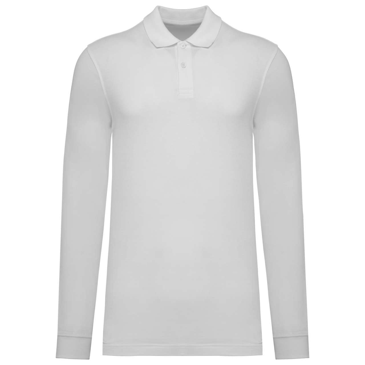 KA2027 - MEN’S ORGANIC 180 PIQUÉ POLO SHIRT LONG SLEEVES