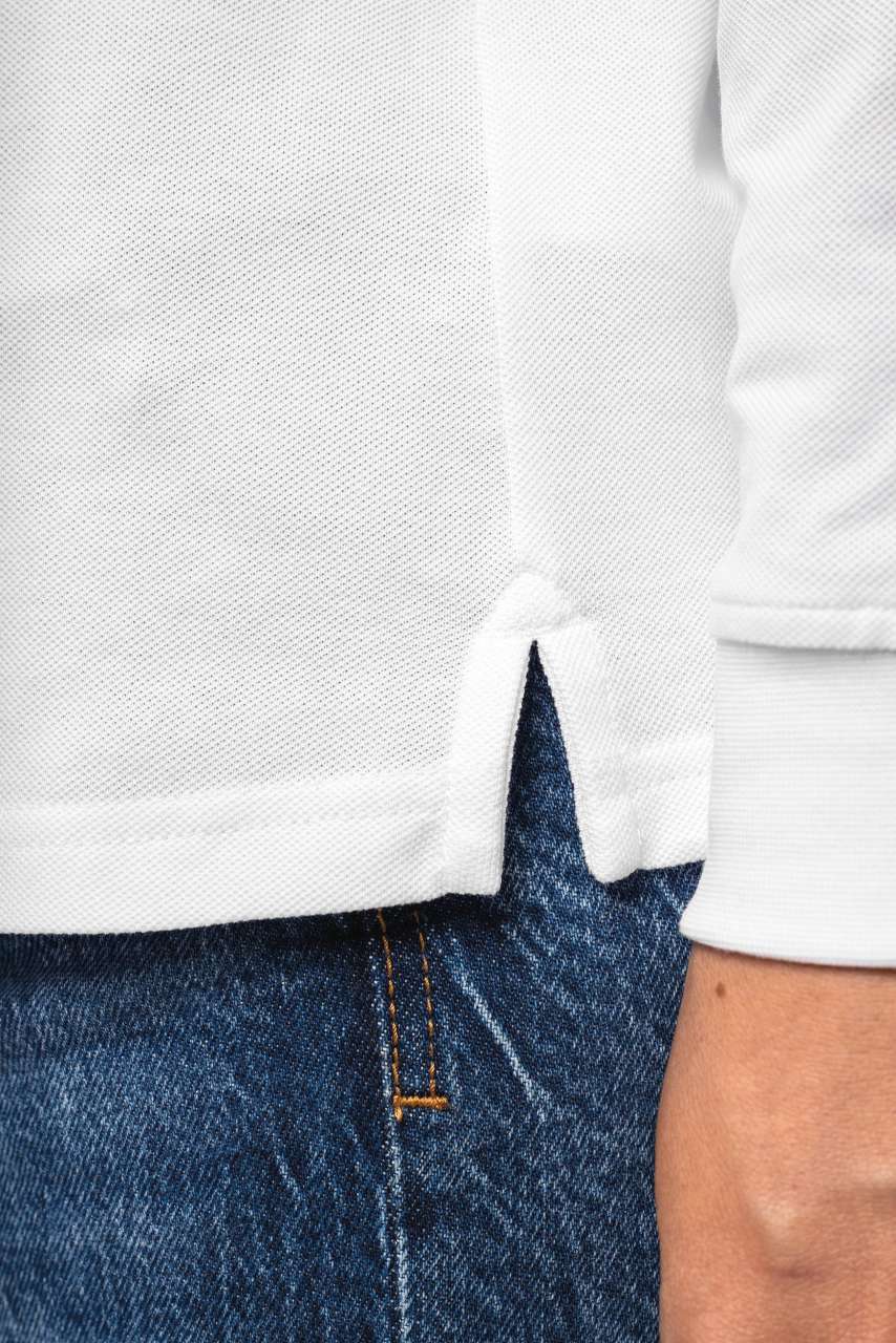 KA2028 - LADIES’ ORGANIC 180 PIQUÉ POLO SHIRT LONG SLEEVES