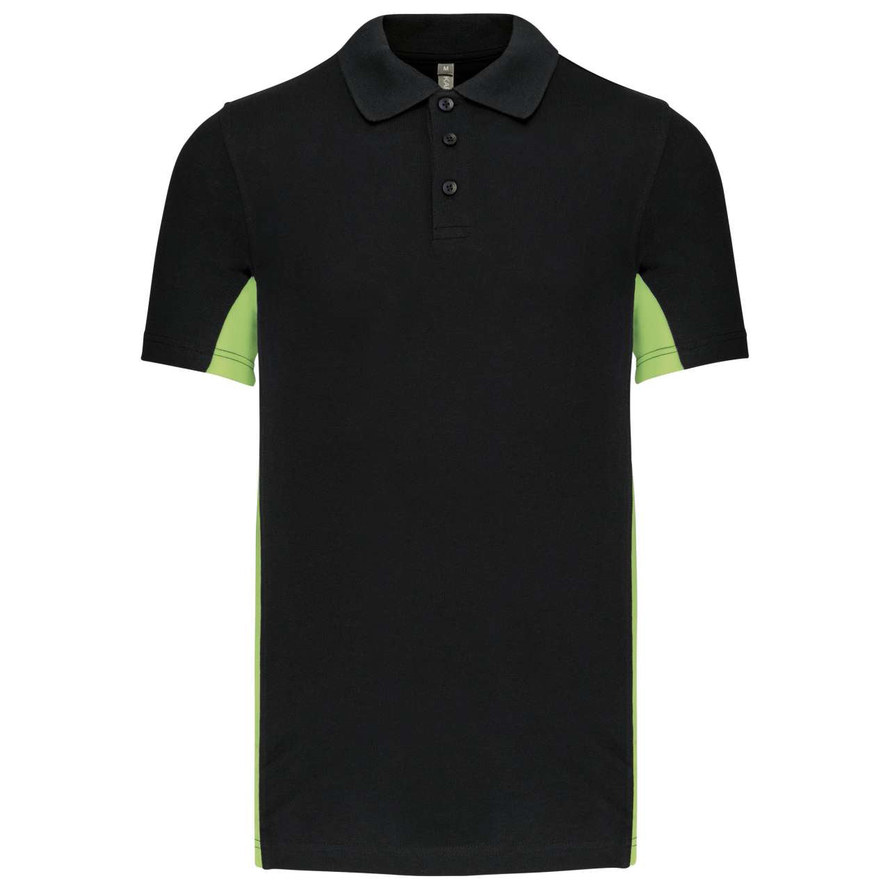 KA232 - FLAG - SHORT-SLEEVED TWO-TONE POLO SHIRT