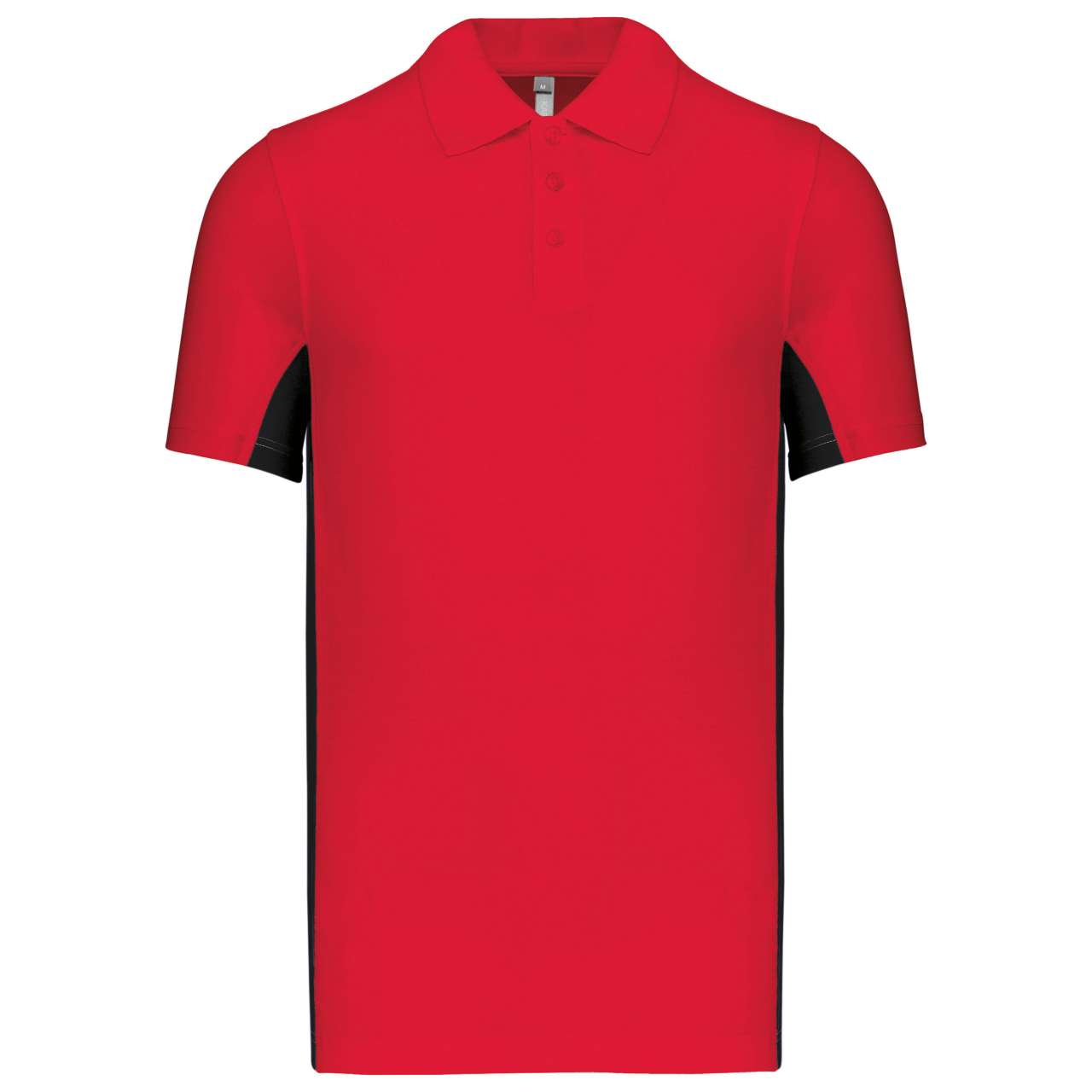 KA232 - FLAG - SHORT-SLEEVED TWO-TONE POLO SHIRT
