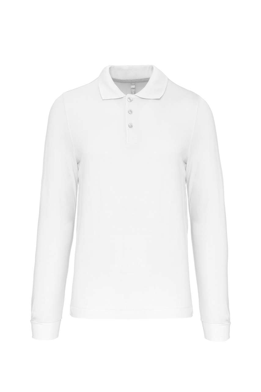 KA243 - MEN'S LONG-SLEEVED POLO SHIRT – Mărimi 2XL, 3XL, 4XL, S