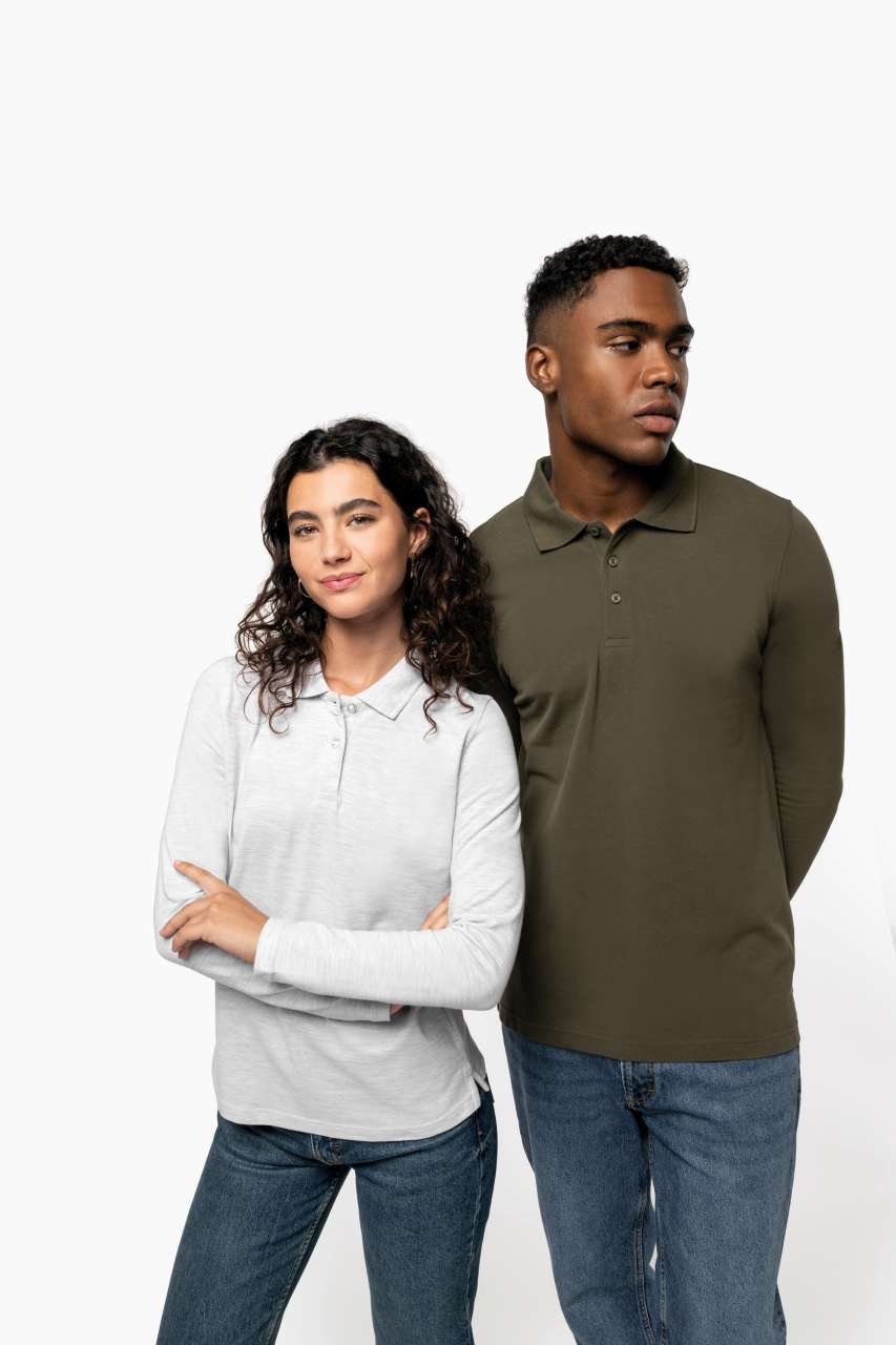 KA244 - LADIES' LONG-SLEEVED POLO SHIRT – Mărimi 2XL, 3XL, S, M