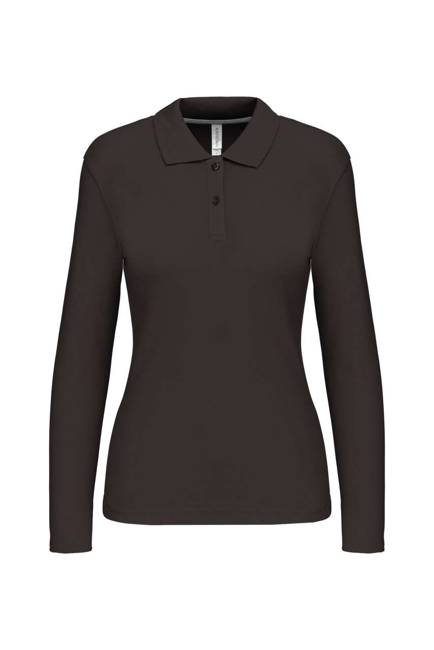 KA244 - LADIES' LONG-SLEEVED POLO SHIRT – Mărimi L, XL
