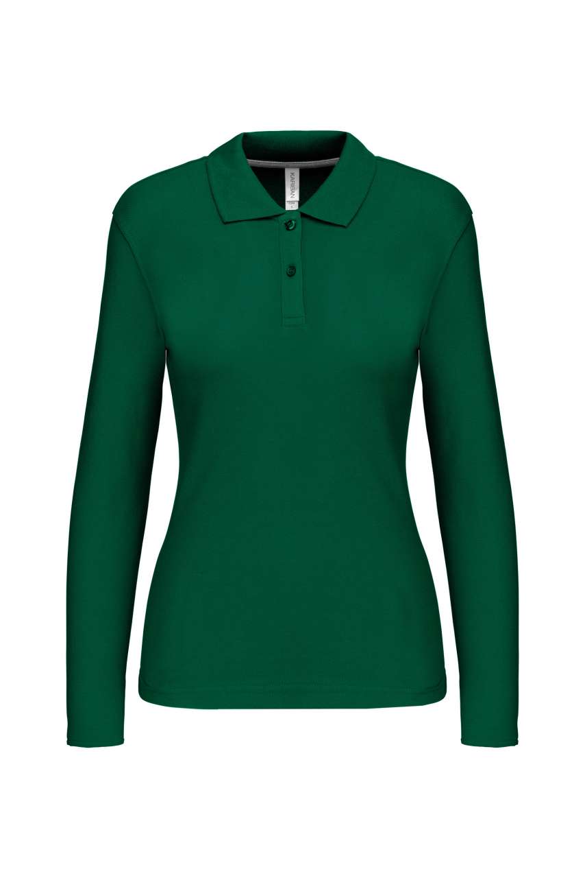 KA244 - LADIES' LONG-SLEEVED POLO SHIRT – Mărimi 2XL, 3XL, S, M