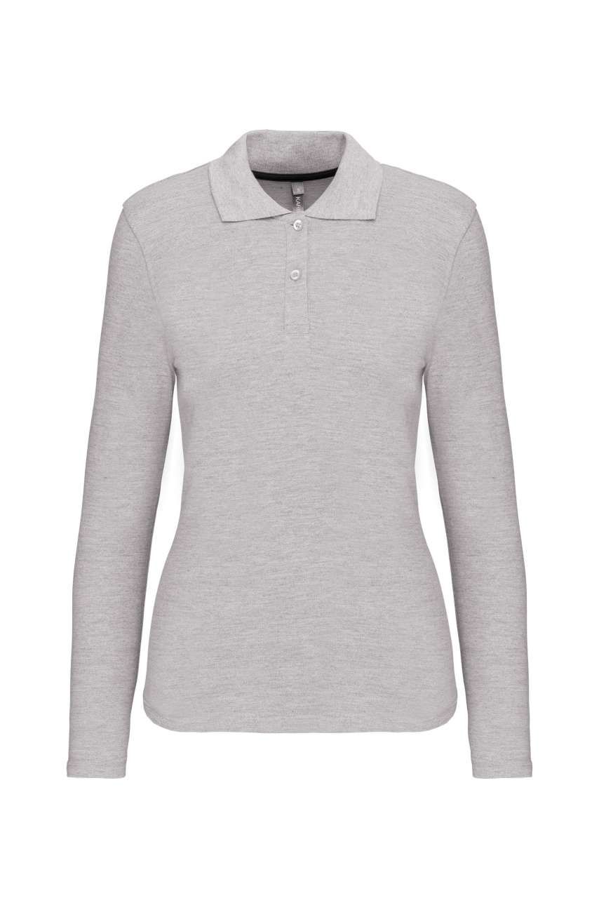 KA244 - LADIES' LONG-SLEEVED POLO SHIRT – Mărimi L, XL