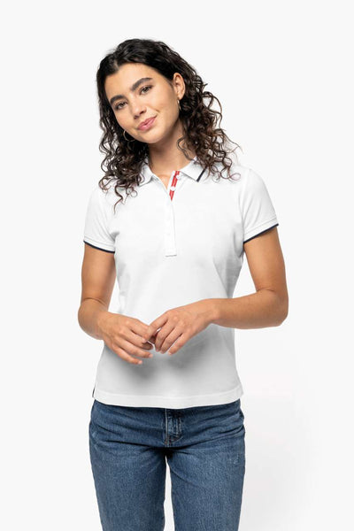 KA252 - LADIES' SHORT-SLEEVED PIQUÉ KNIT POLO SHIRT
