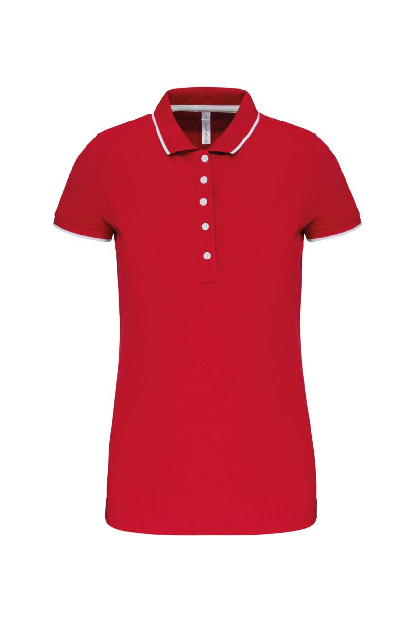 KA252 - LADIES' SHORT-SLEEVED PIQUÉ KNIT POLO SHIRT