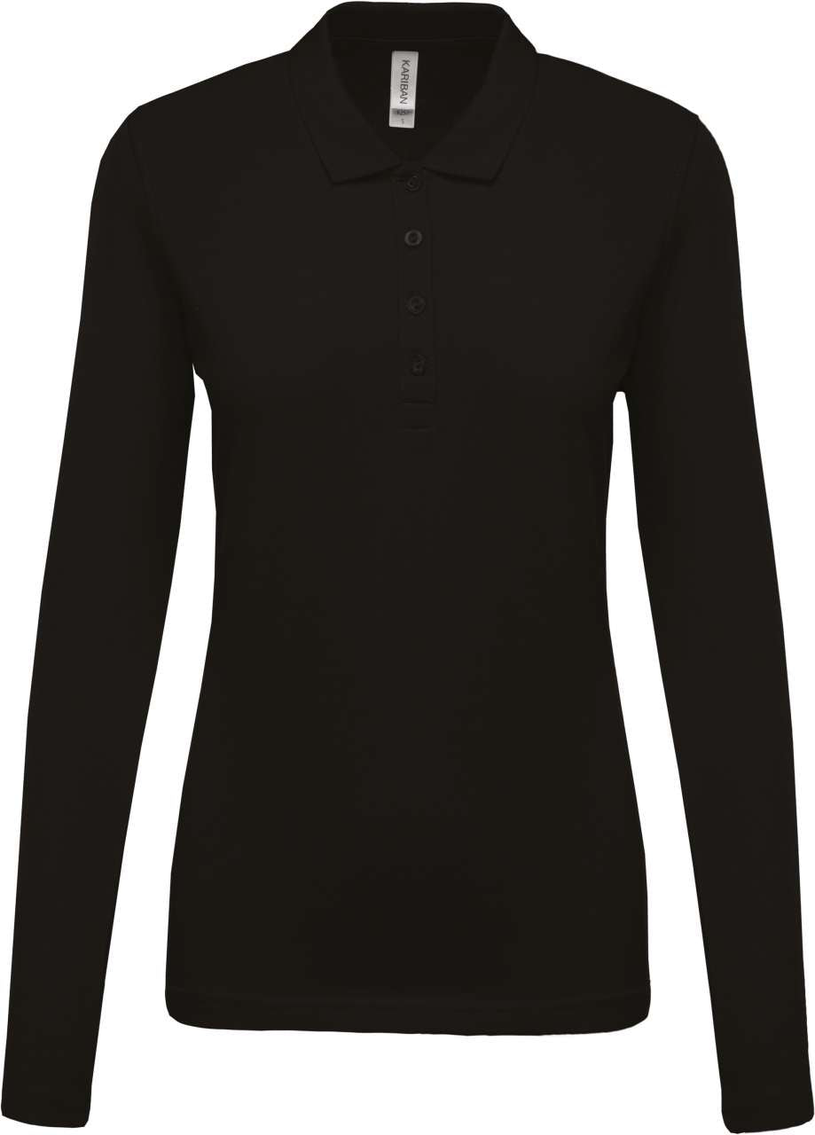 KA257 - LADIES’ LONG-SLEEVED PIQUÉ POLO SHIRT – Mărimi XL