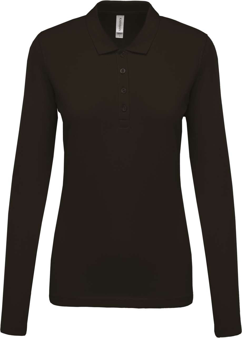 KA257 - LADIES’ LONG-SLEEVED PIQUÉ POLO SHIRT – Mărimi XL