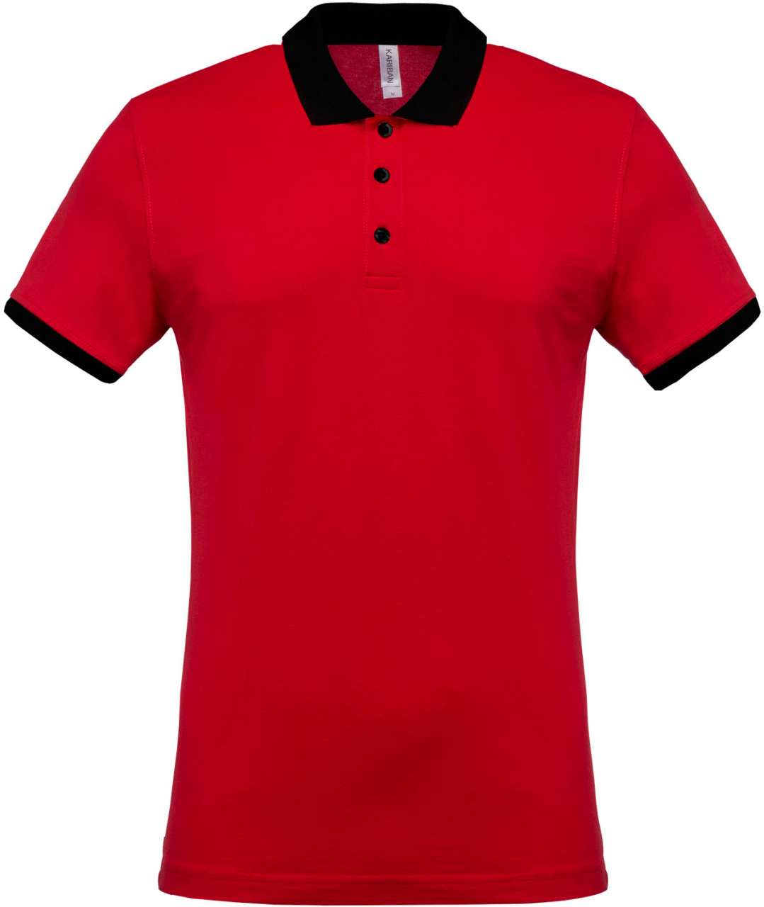 KA258 - MEN'S TWO-TONE PIQUÉ POLO SHIRT