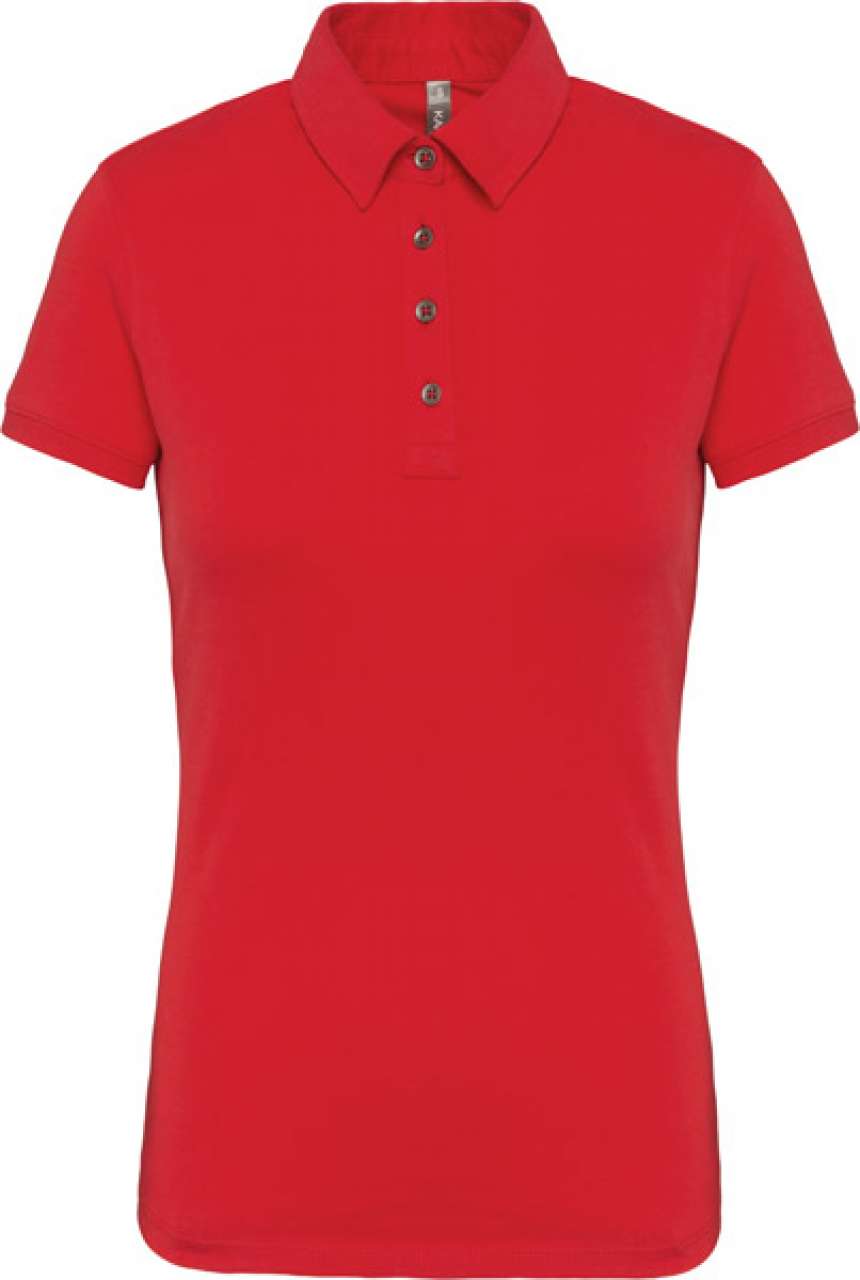 KA263 - LADIES' SHORT SLEEVED JERSEY POLO SHIRT