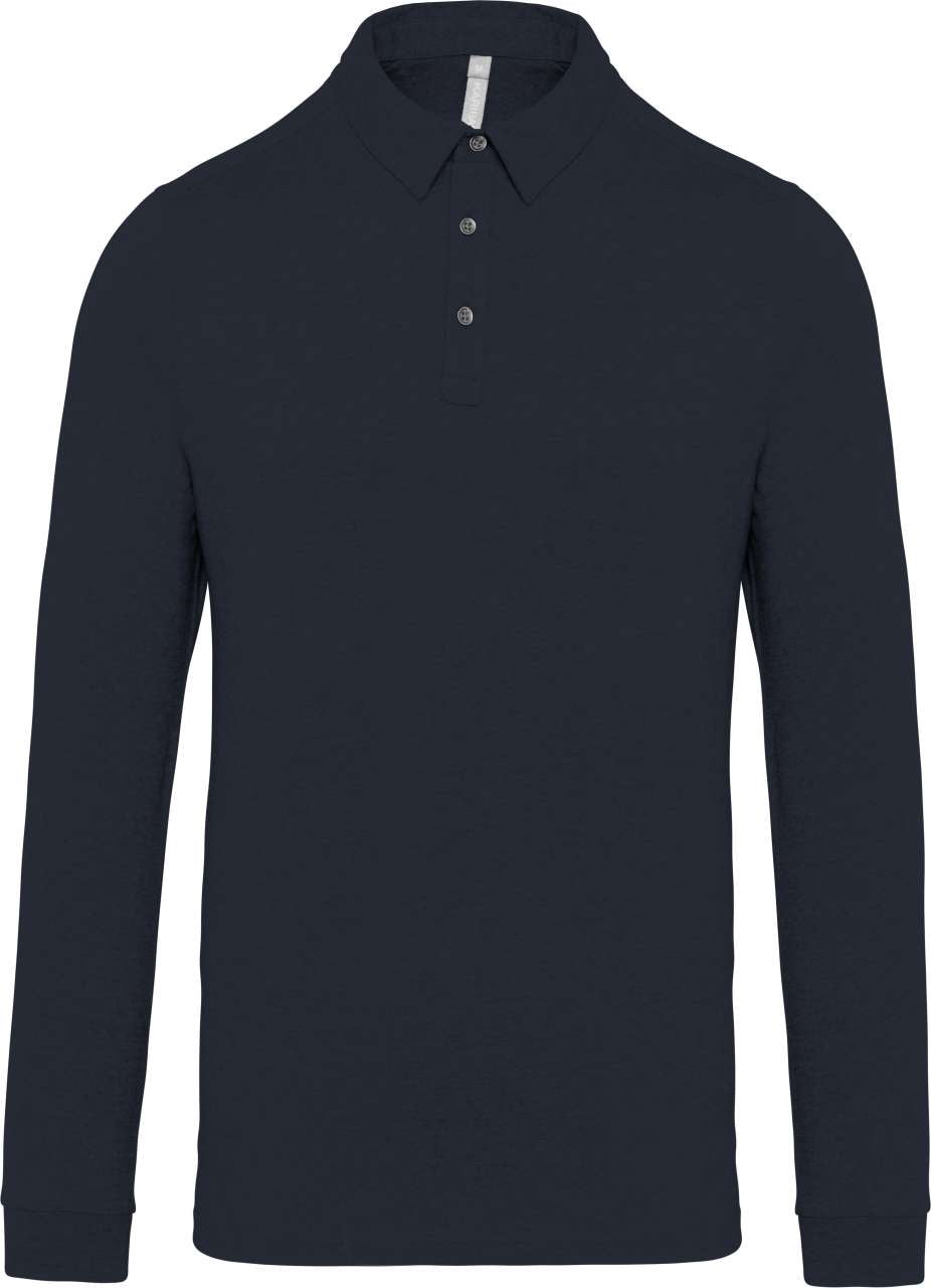 KA264 - MEN'S LONG SLEEVED JERSEY POLO SHIRT