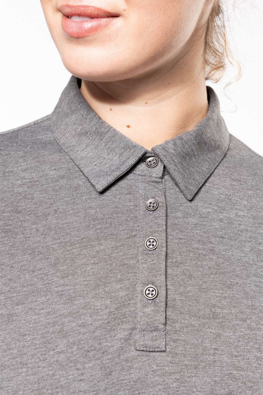 KA265 - LADIES' LONG SLEEVE JERSEY POLO SHIRT
