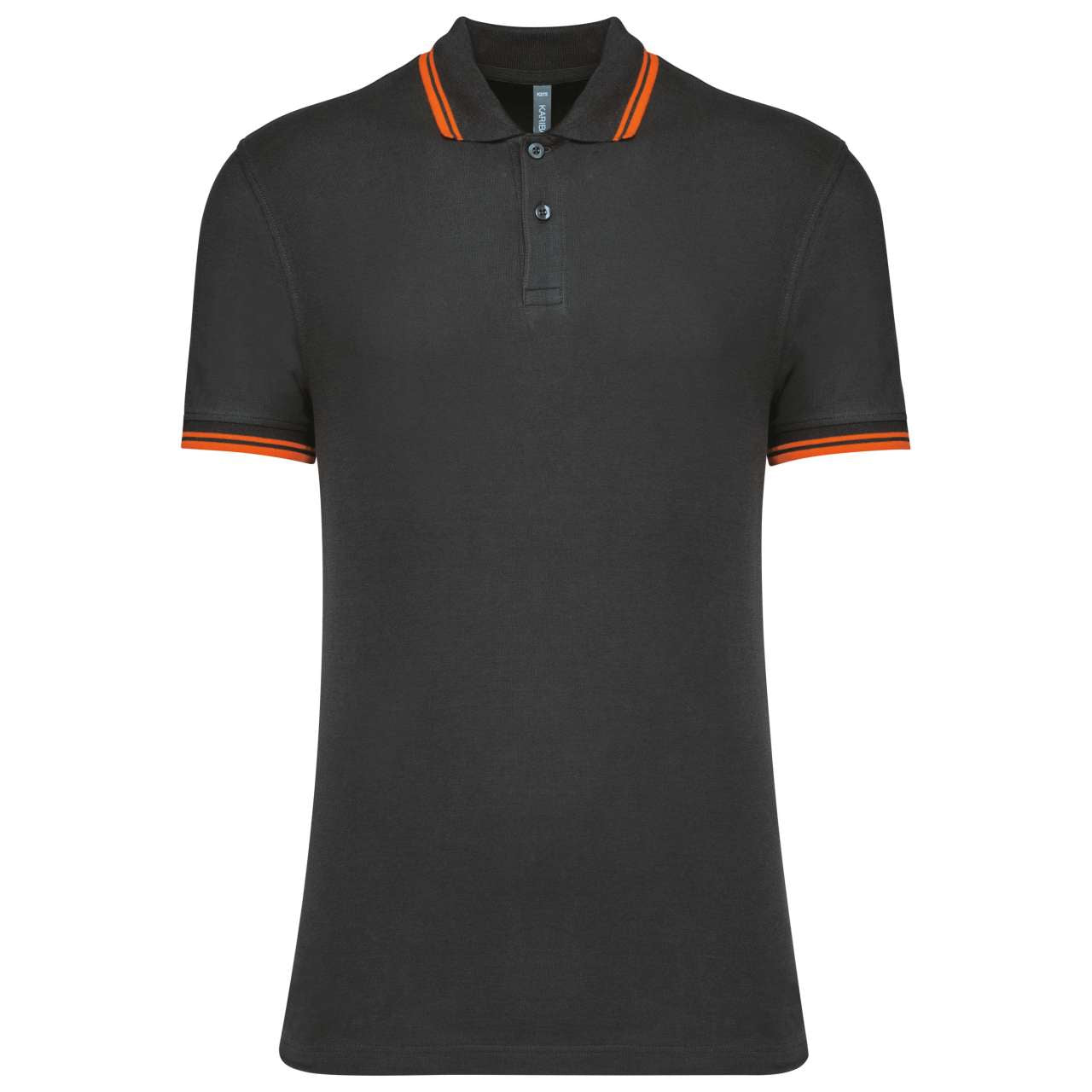 KA272 - MEN'S SHORT-SLEEVED POLOSHIRT WITH CONTRASTING PIPING
