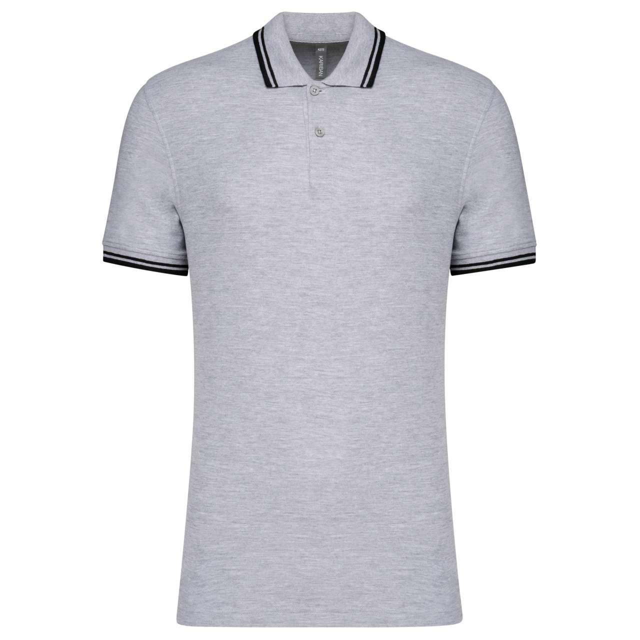 KA272 - MEN'S SHORT-SLEEVED POLOSHIRT WITH CONTRASTING PIPING