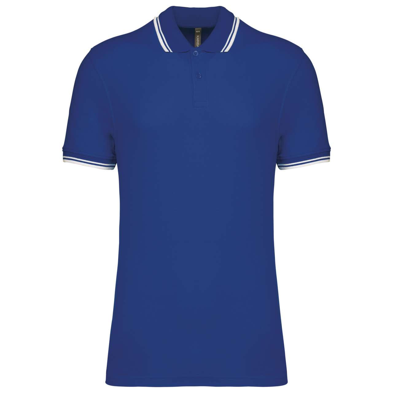 KA272 - MEN'S SHORT-SLEEVED POLOSHIRT WITH CONTRASTING PIPING