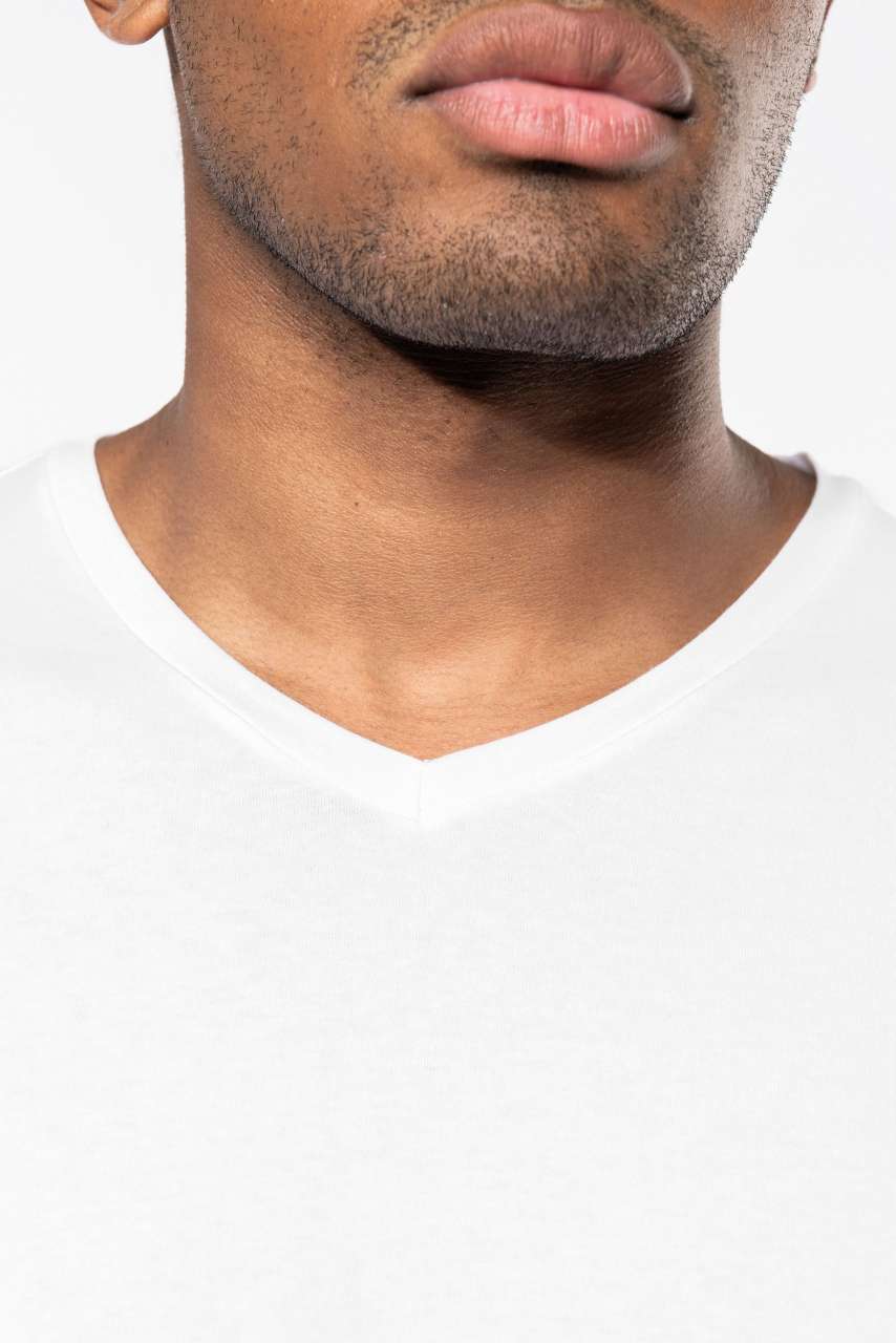 KA3014 - MEN'S SHORT-SLEEVED V-NECK T-SHIRT