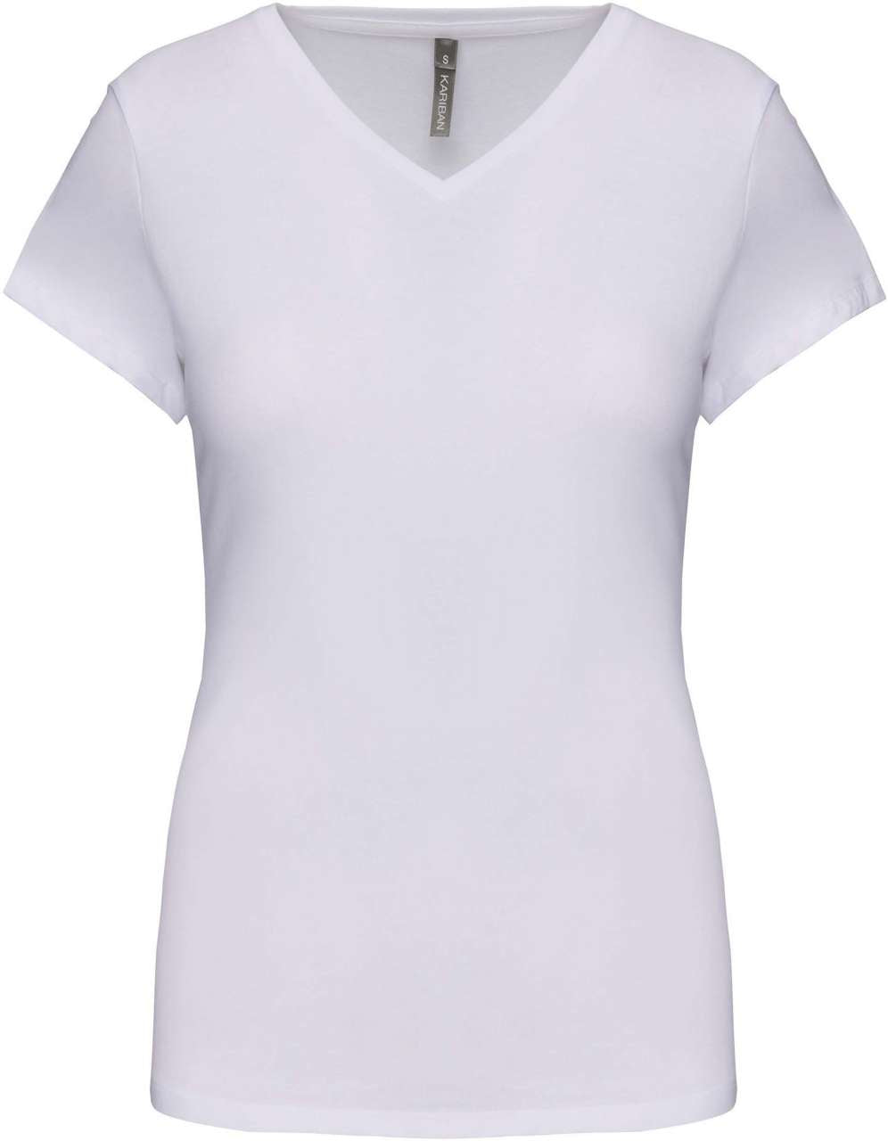 KA3015 - LADIES' SHORT-SLEEVED V-NECK T-SHIRT
