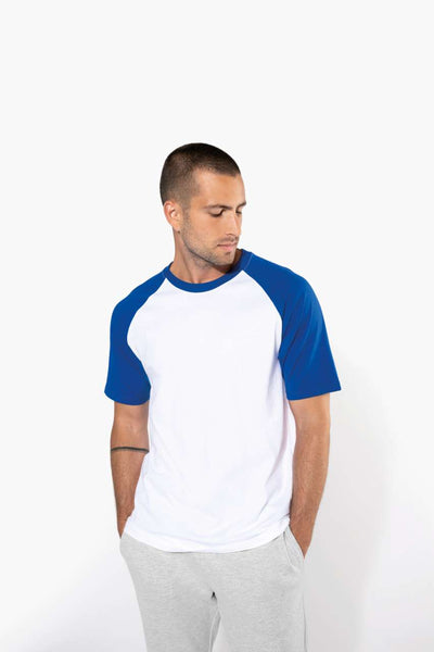 KA330 - BASEBALL - SHORT-SLEEVED TWO-TONE T-SHIRT