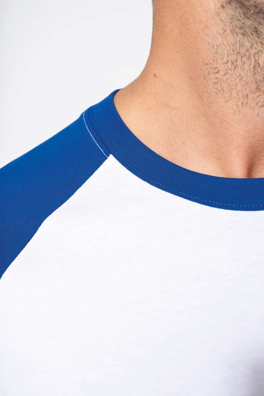 KA330 - BASEBALL - SHORT-SLEEVED TWO-TONE T-SHIRT